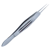 Shepard Straight Tying Forceps, Serrated And Wide Handle With Dull Finish, Straight Shafts, 4mm Tying Platform, And Overall Length Of 4 1/4" (110mm) 